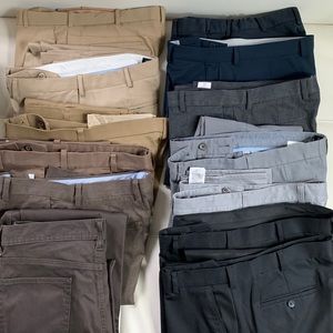 Men’s Pant Bundle - all colors- 36 waist 32 inseam